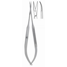 Jacobson Micro Scissors  15cm sh/sh,tip  10 mm, curved (to front) blade STREAMLINE